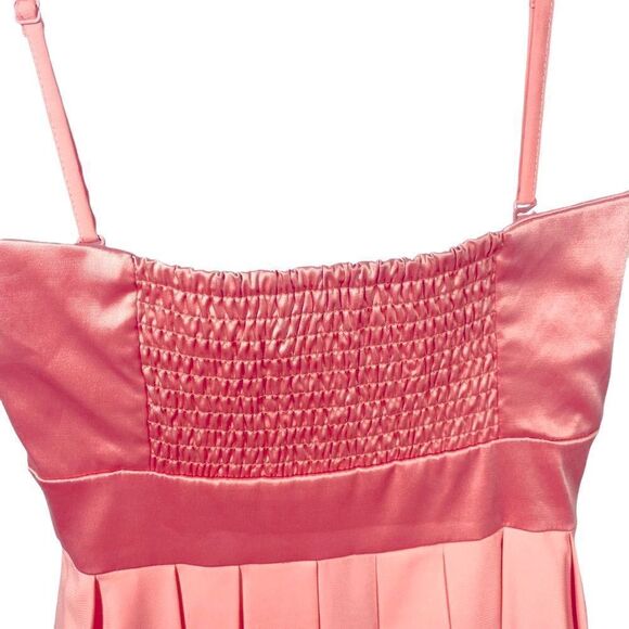 SALE 🏝️Only Love Collection Rose Pink Satin Bodice Puff Dress - Picture 5 of 9